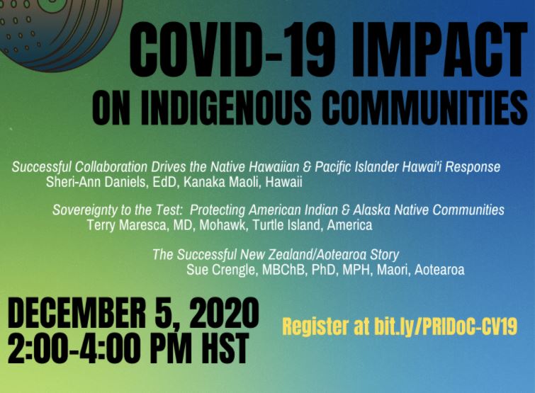 PRIDoC: The Impact of COVID-19 on Indigenous Communities